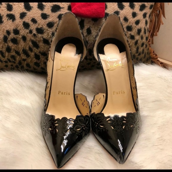 Christian Louboutin Shoes - Christian Louboutin laser cut beloved heel 37.5
